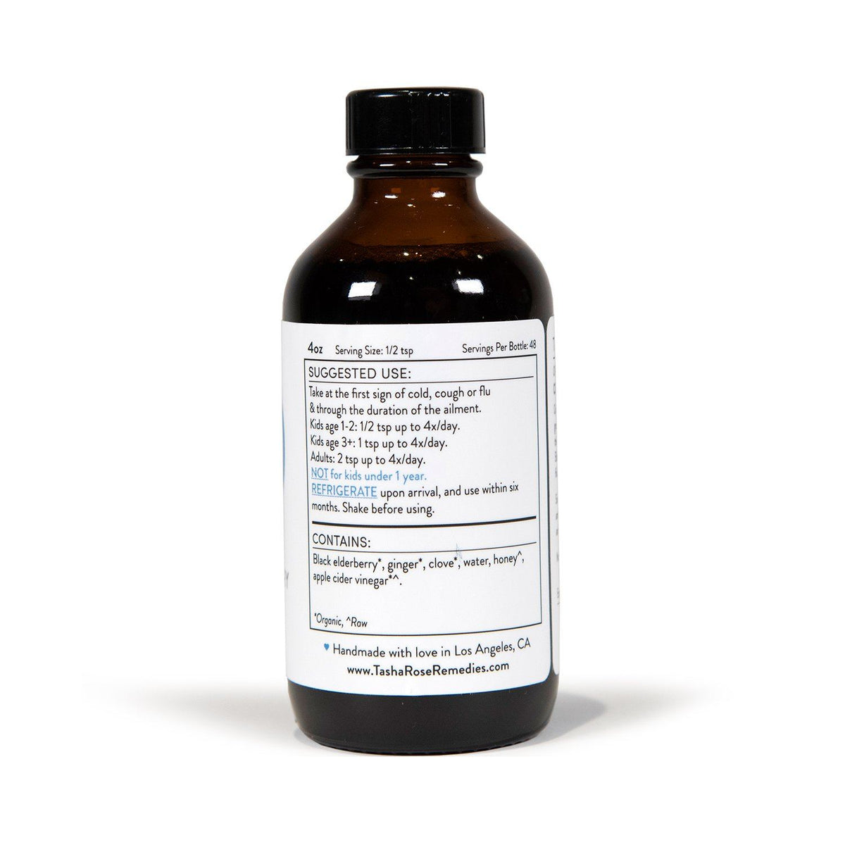 Organic Elderberry Syrup - Alcohol Free Elderberry Syrup Tasha Rose