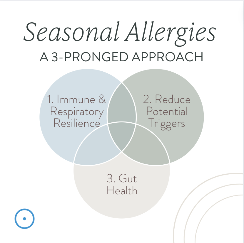 Seasonal Allergy Relief: A 3-Pronged Approach
